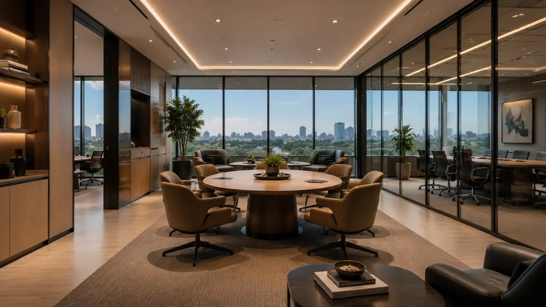 Commercial space interior and architecture design by M Studio