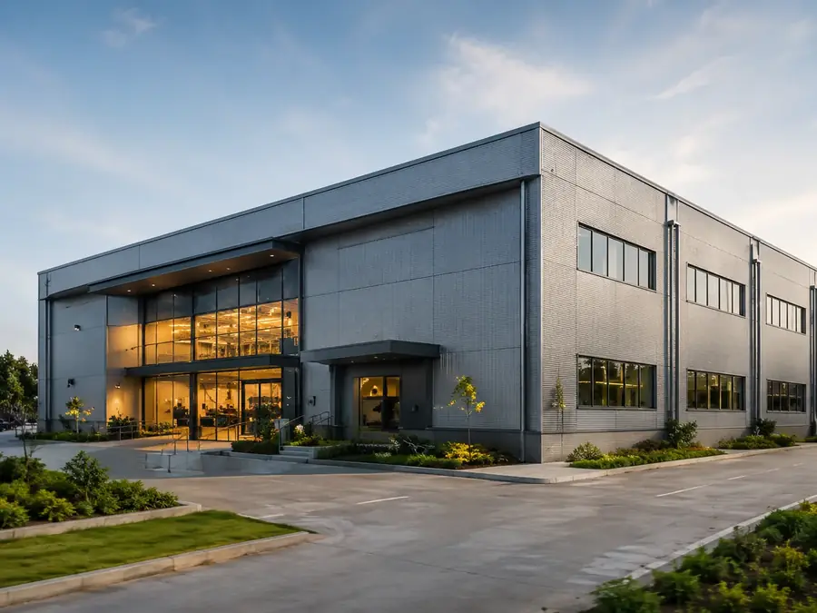 Industrial building and manufacturing unit design by M Studio