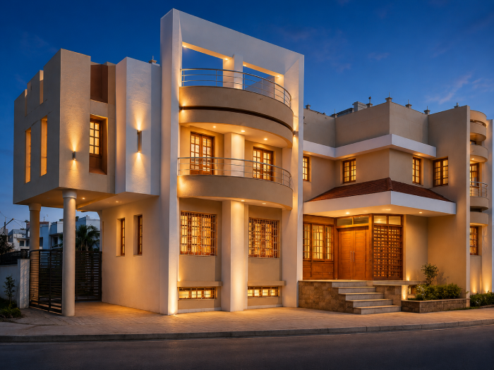 Dream home and bungalow architecture design by M Studio