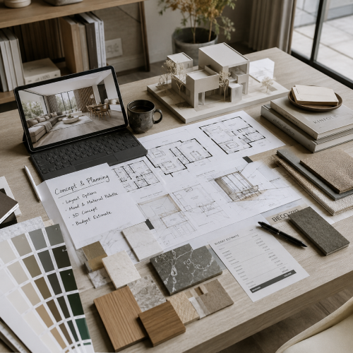 Concept planning for residential design